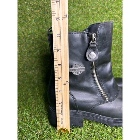 Harley Davidson Women's Amherst Short Biker Boot 8 - Picture 13 of 14